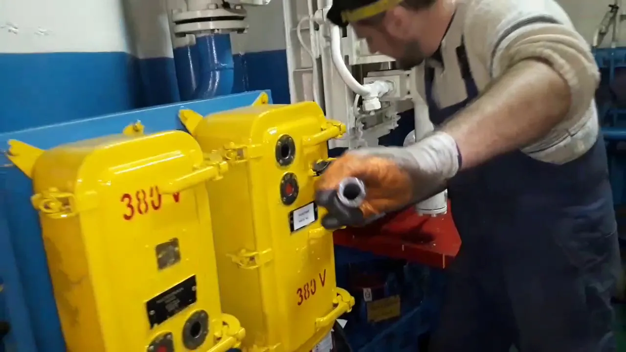 Монтаж на сухогрузе